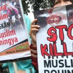 Masa Protes Masalah Rohingya