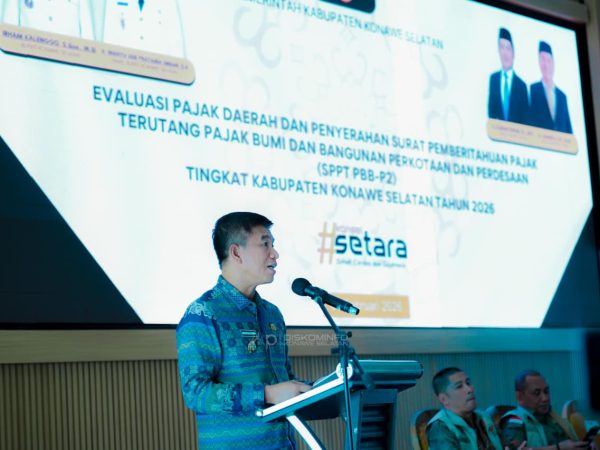 Pemda Konsel Serahkan SPPT PBB-P2 2026, Gaspol Optimalisasi PAD